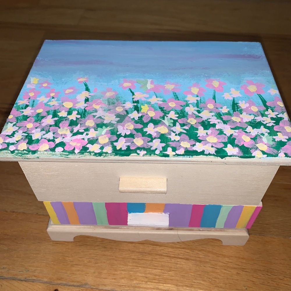 Paintable jewelry box